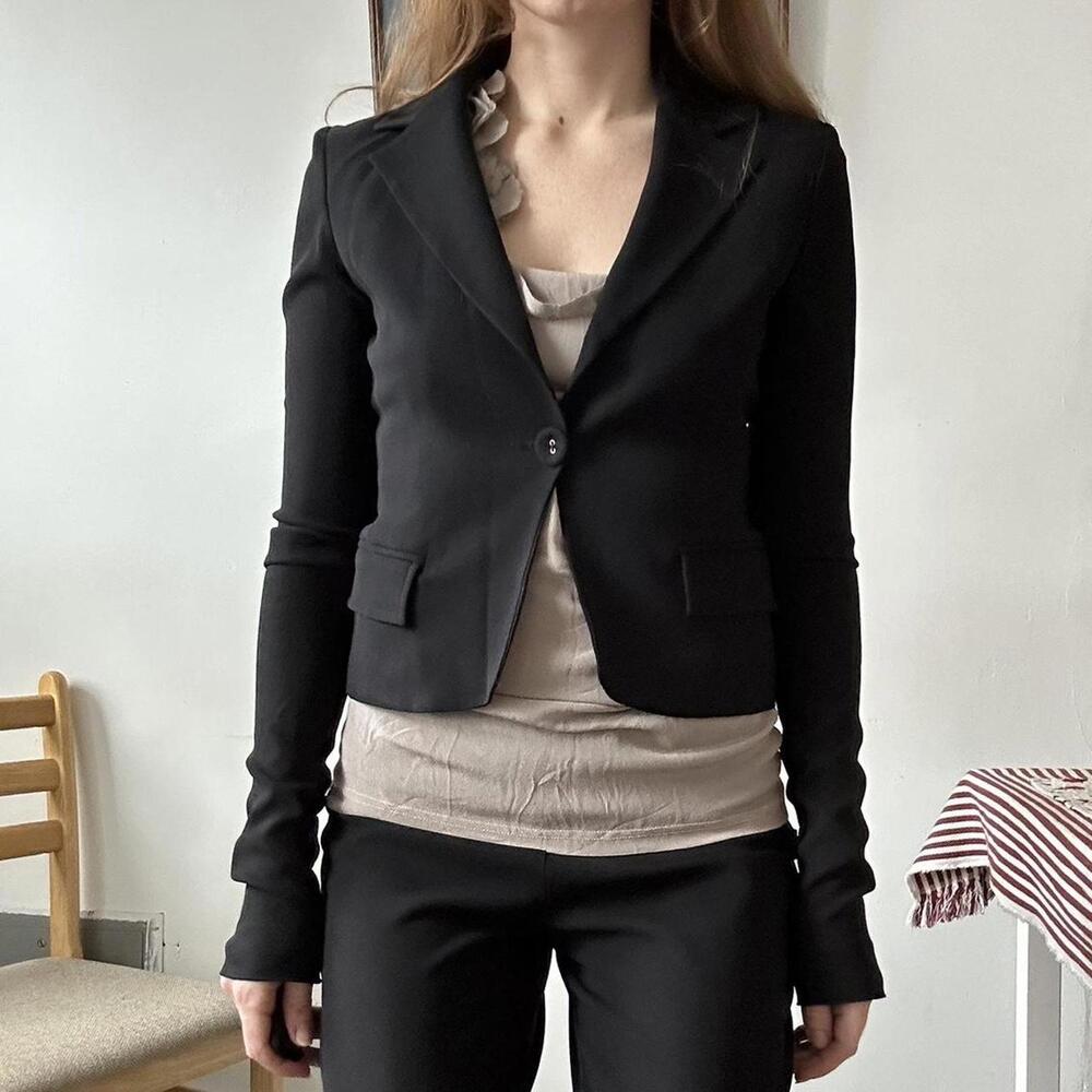 Patrizia Pepe Firenze Crêpe Blazer